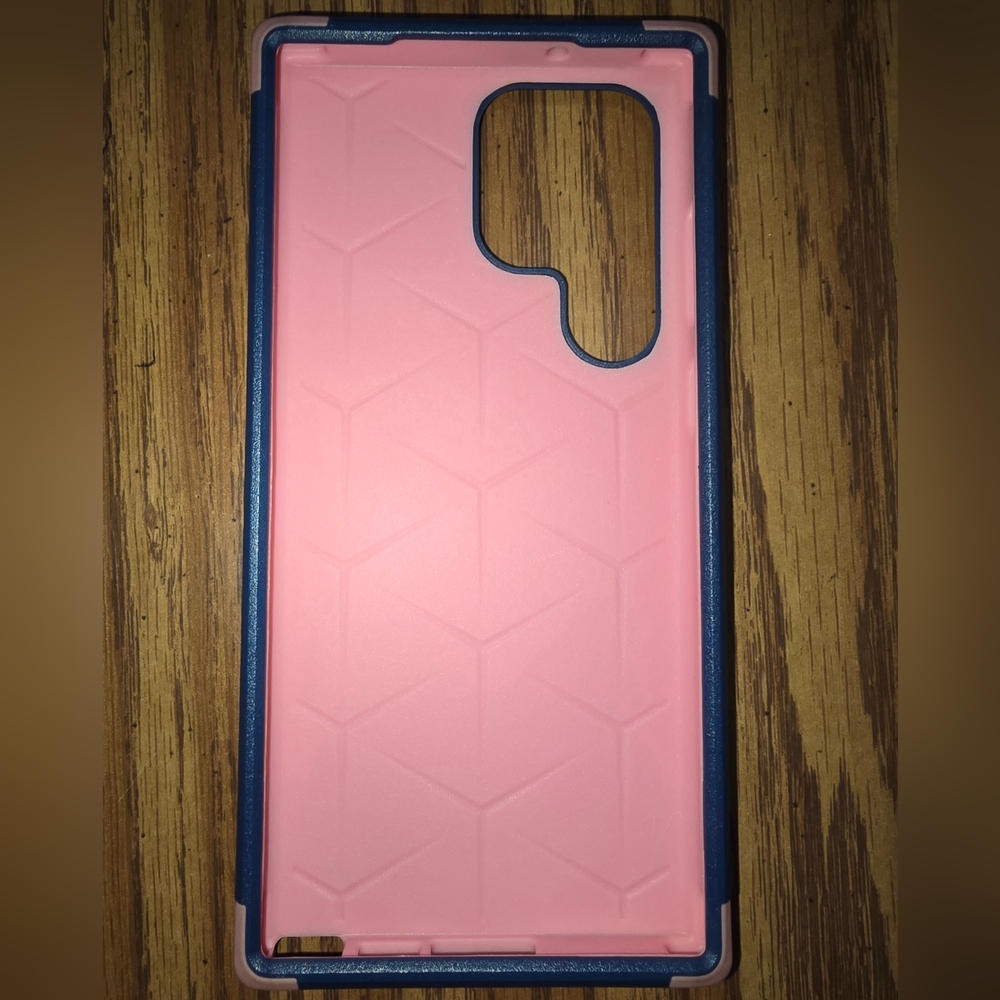 Samsung Dual-Tone Blue and Pink Phone Case In EUC - Picture 4 of 4